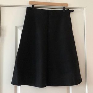 Everlane Premium Wool Flared Skirt - 10